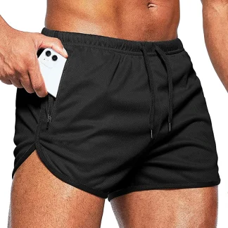 Zippered Pocket Gym Short